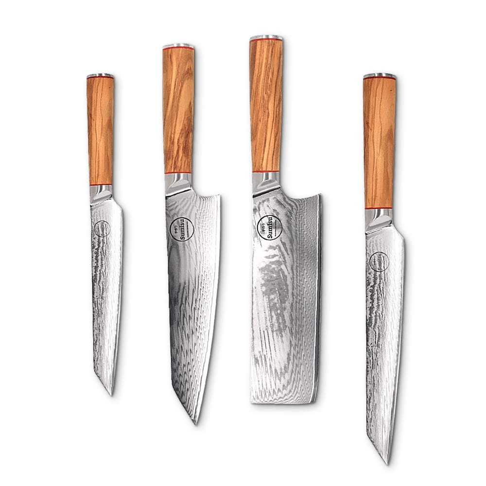Sumisu Messerset 4-teilig Wood – Chefkoch