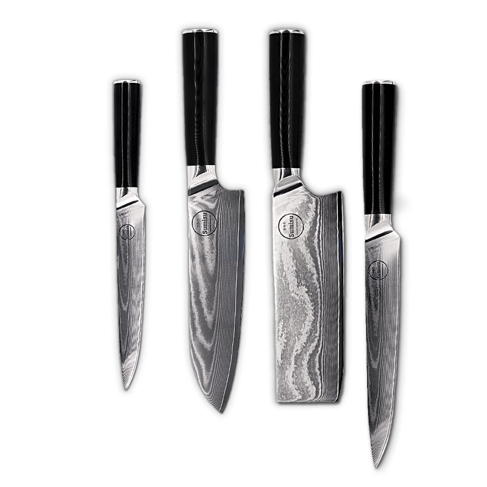Sumisu Messerset 4-teilig Black – Hobbykoch