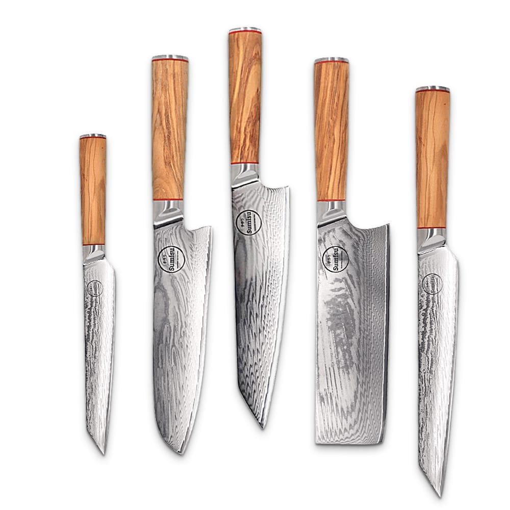 Sumisu Messerset 5-teilig Wood