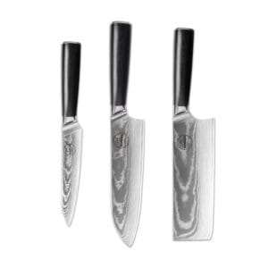 Sumisu Knives 3-teilig Black - Hobbykoch