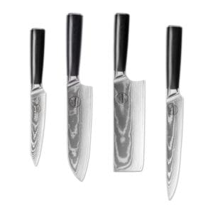 Sumisu Knives 4-teilig Black - Hobbykoch