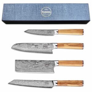 Sumisu Messerset 4-teilig Wood