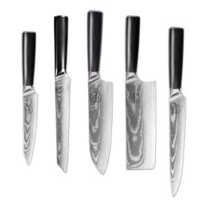 Sumisu Knives 5-teilig Black inkl. Brotmesser