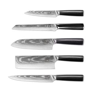 Sumisu Messerset 5-teilig Black