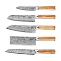 Sumisu Knives 5-teilig Wood liegend
