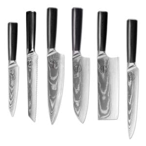 Sumisu Knives 6-teilig Black
