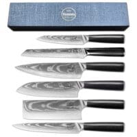 Sumisu Knives 6-teilig Black mit Verpackung