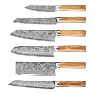 Sumisu Messerset 6-teilig Wood