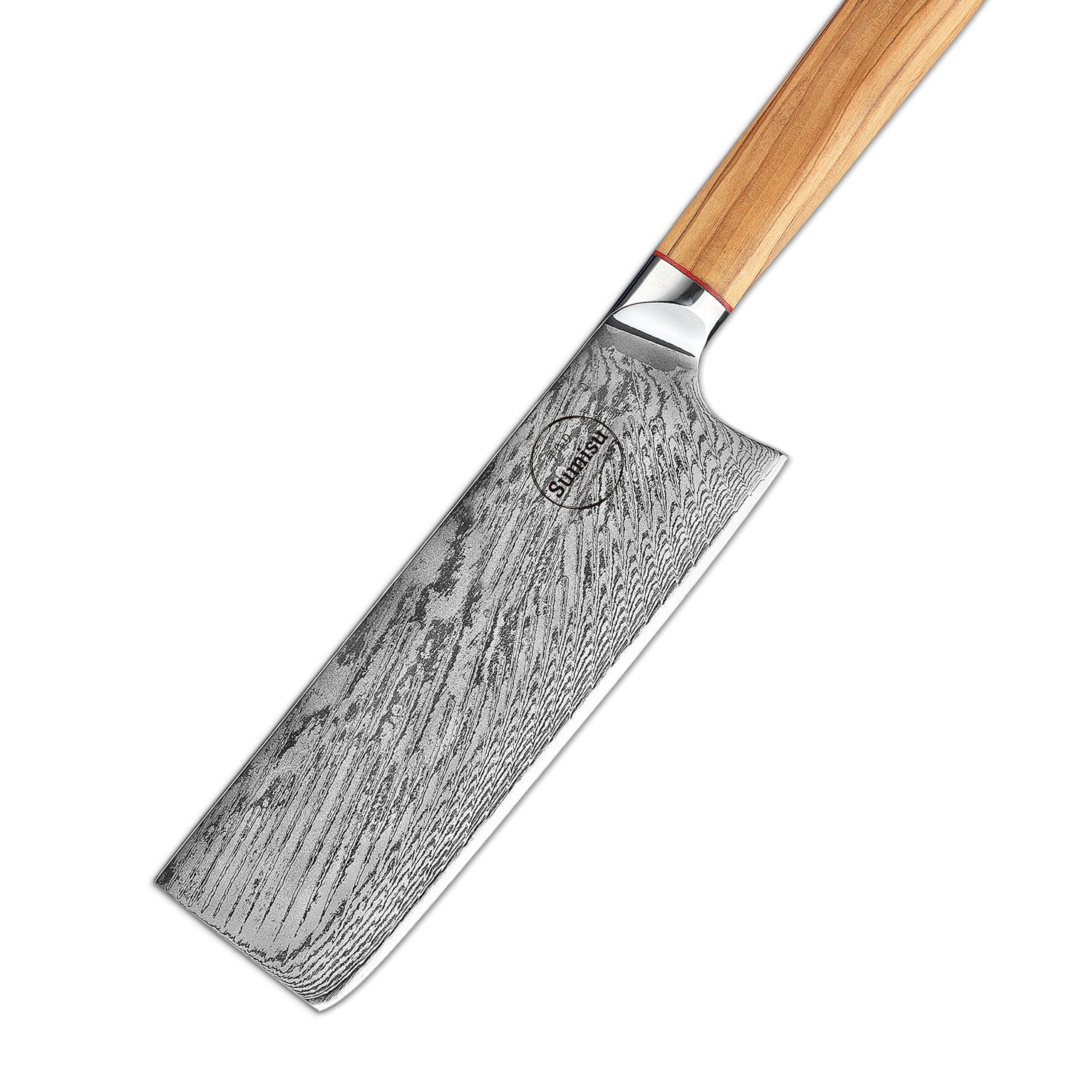 Sumisu Knives Nakiri Wood schräg