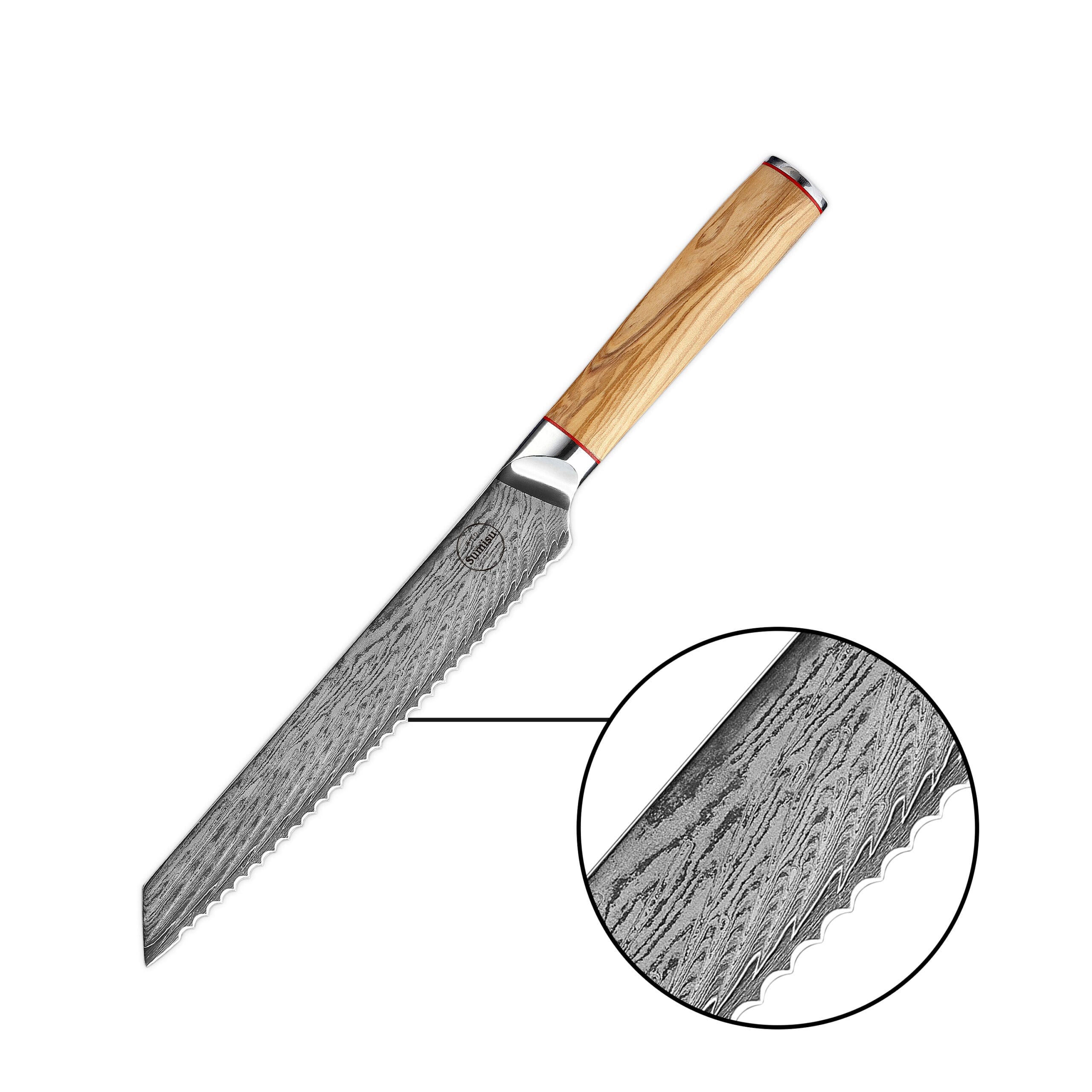 Sumisu Knives Pankiri Wood Detail