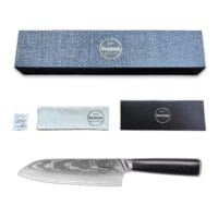 Sumisu Knives Santoku Black Verpackungsinhalt
