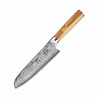 Sumisu Knives Santoku Wood schräg