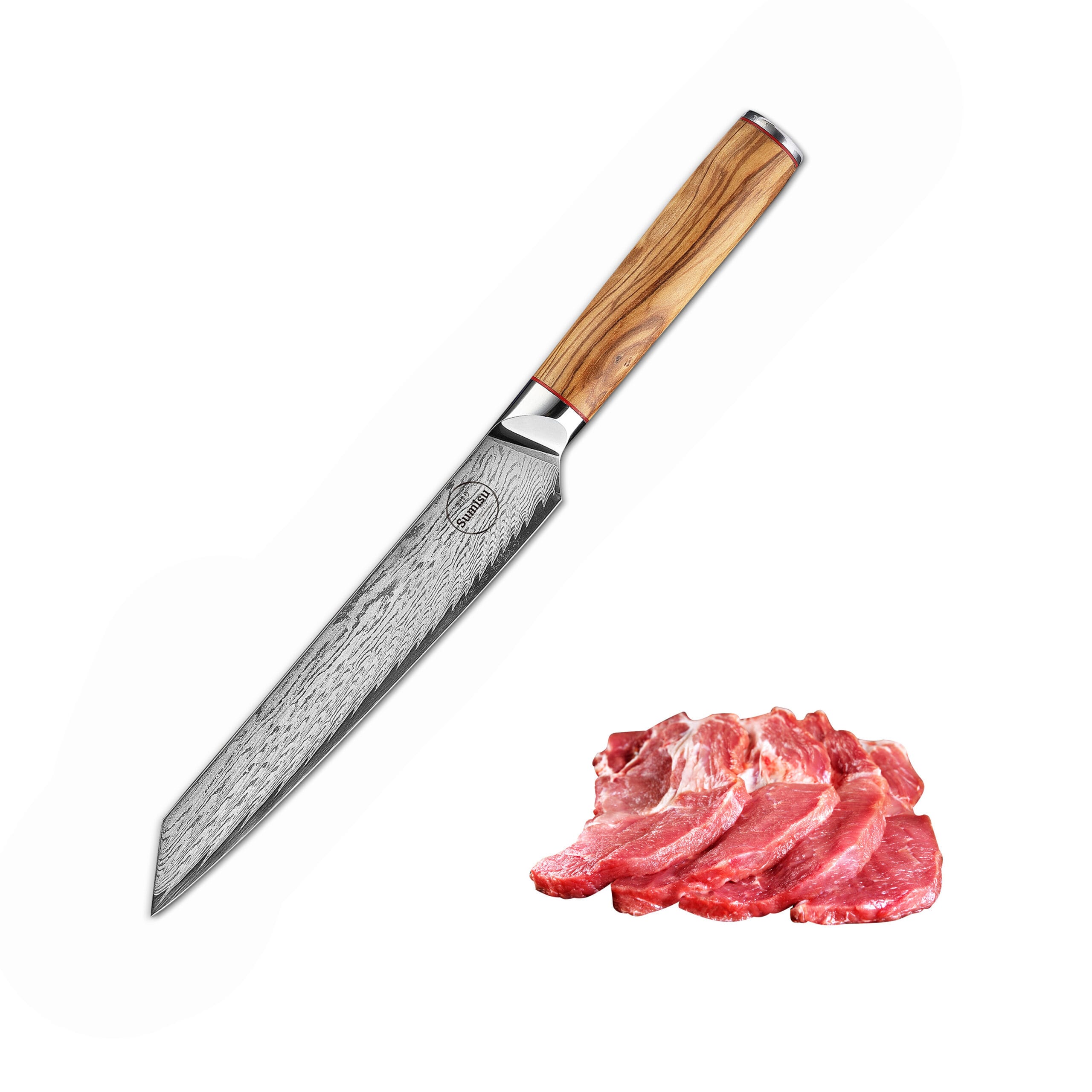 Sumisu Knives Yanagiba Wood mit Fleisch