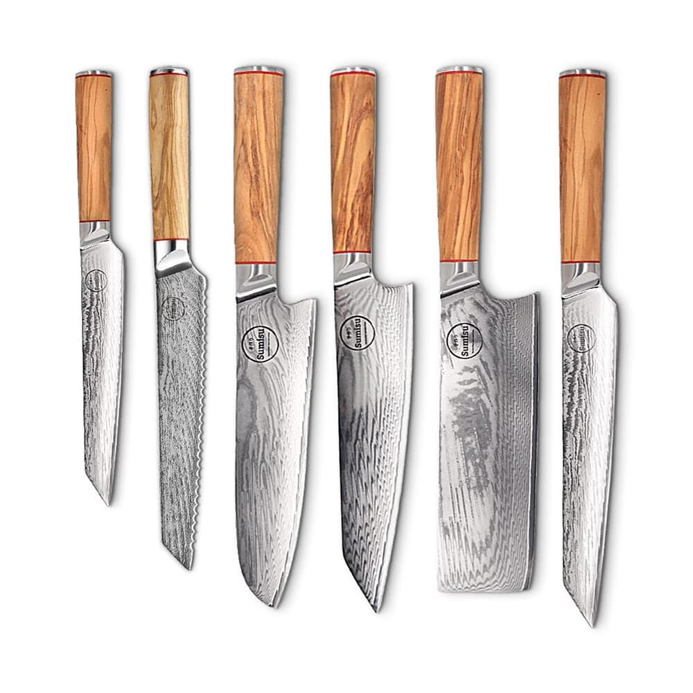 Sumisu Messerset 6-teilig Wood