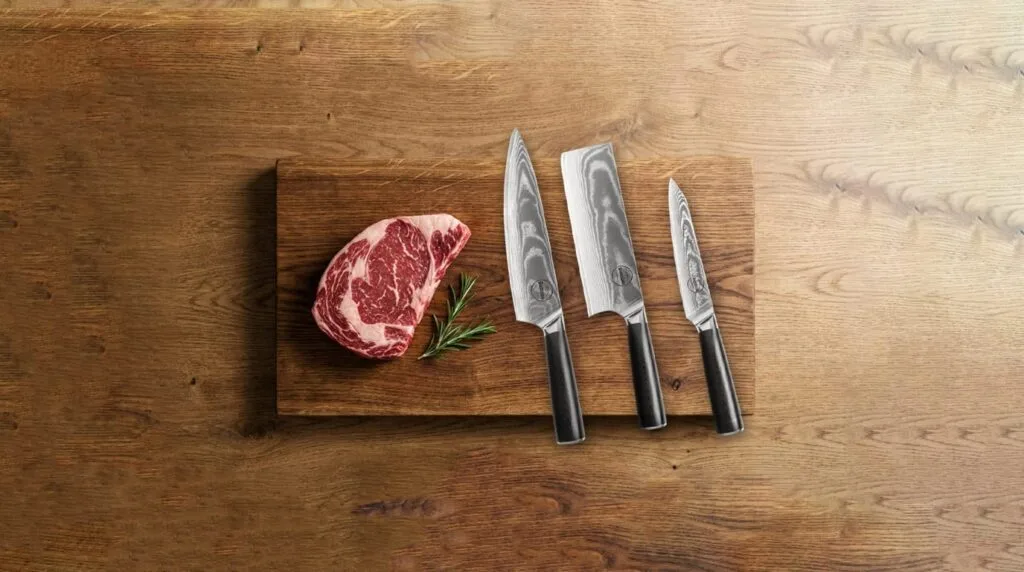 Sumisu Messer-Set Black Lifestyle